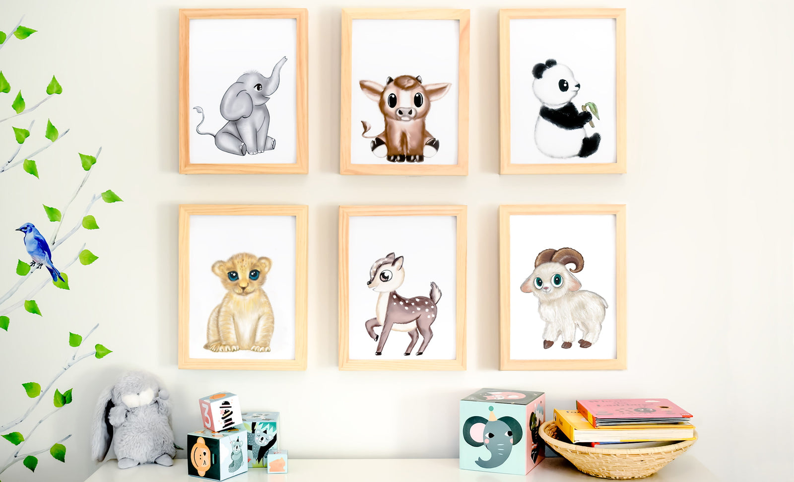 Baby Animals Wall Art